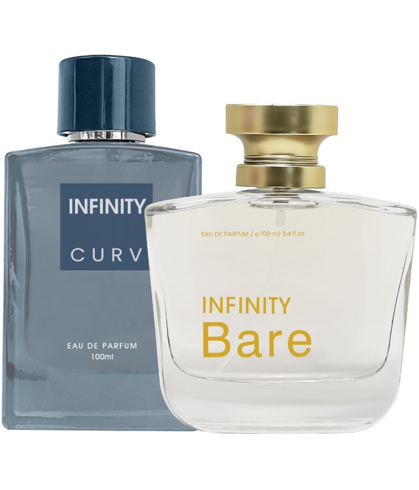     			Infinity Curv & Bare Long Lasting Eau De Parfum Pack of 2