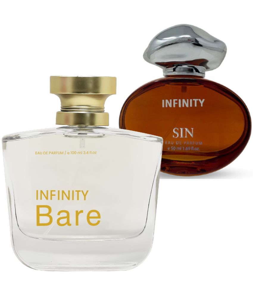     			Infinity Sin & Bare Long Lasting Eau De Parfum Pack of 2