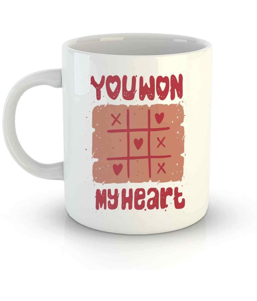     			iKraft Valentine Week Graphic Ceramic Coffee Mug 325 mL ( Pack of 1 )