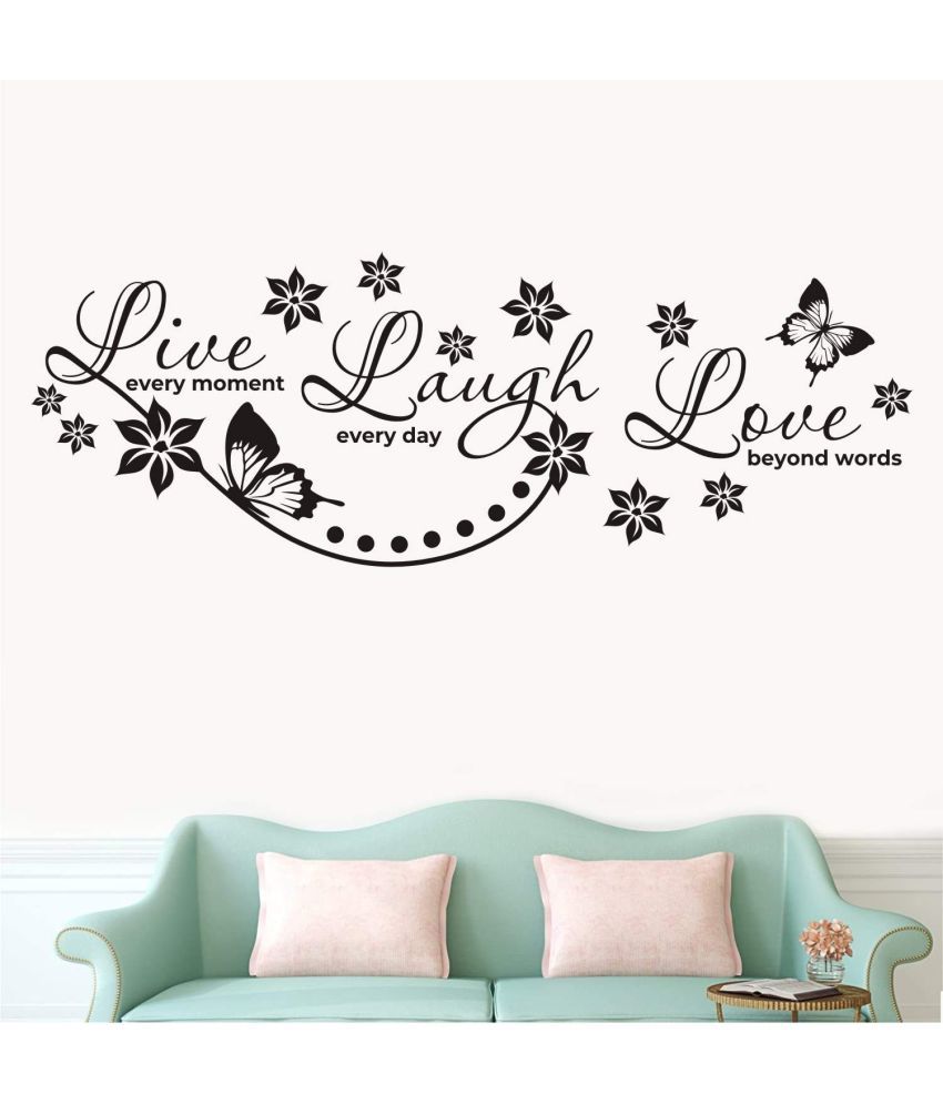     			INKEDIFY Wall Sticker Motivational Quotes ( 40 x 110 cms )