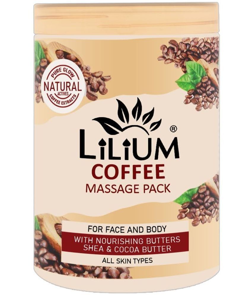     			Lilium Caffeine Glow Face Pack Coffee 500ml | Nourishes & Hydrates The Skin, Makes Smoother & Firmer