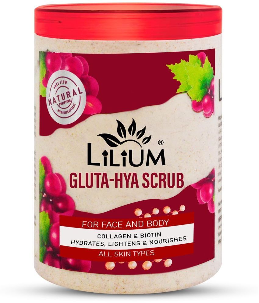     			Lilium Revitalizing Massage Scrub Gluta-Hya 500ml | Collagen, Biotin, Hydrates, Lightens & Nourishes