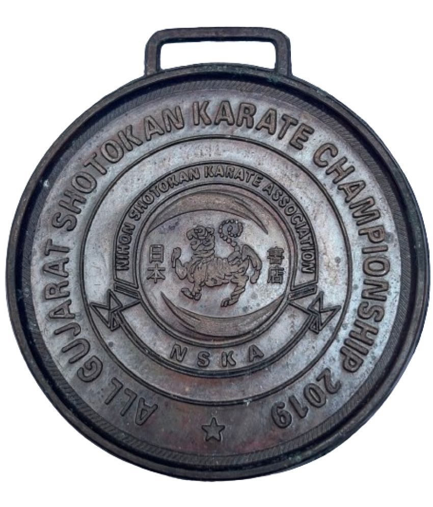     			ALL GUJARAT SHOTOKAN KARATE CHAMPIONSHIP 2019 BIG UNIQUE MEDAL