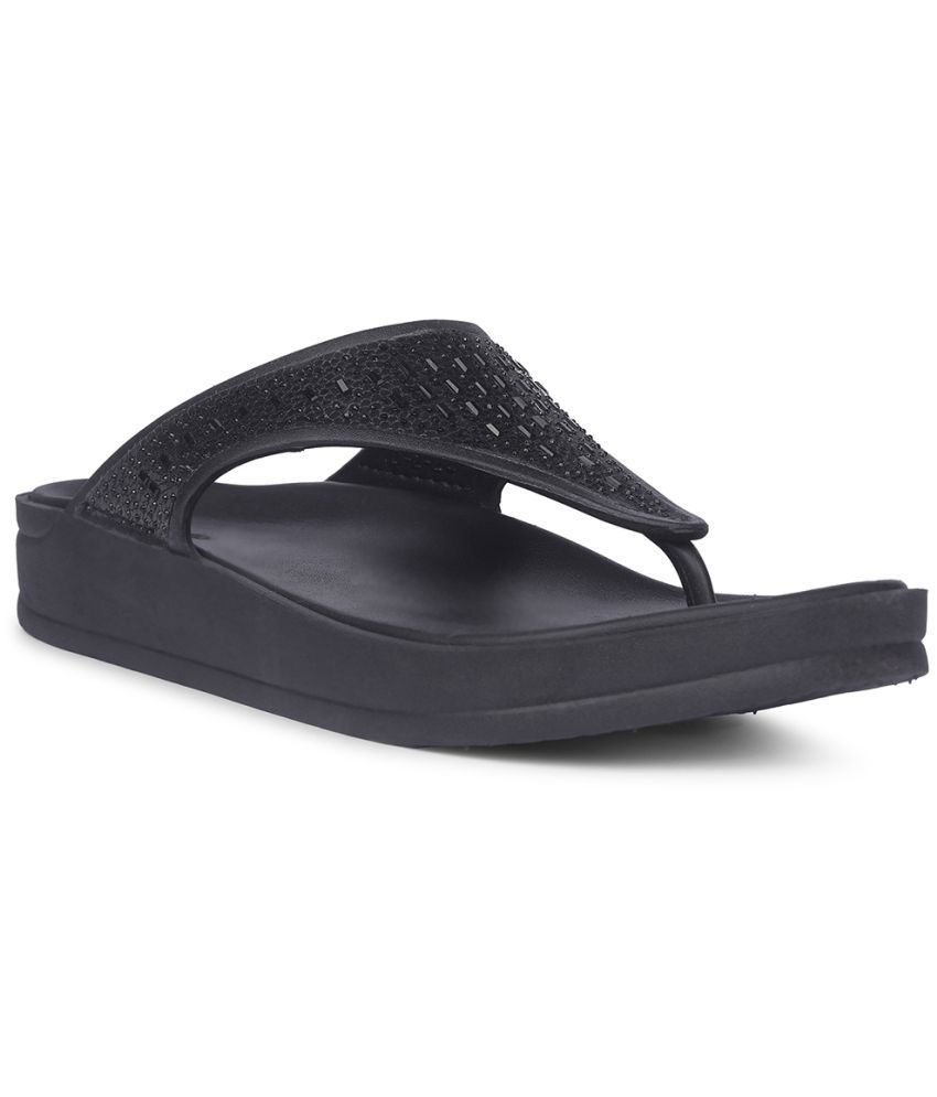     			Bata Black Women's Flats