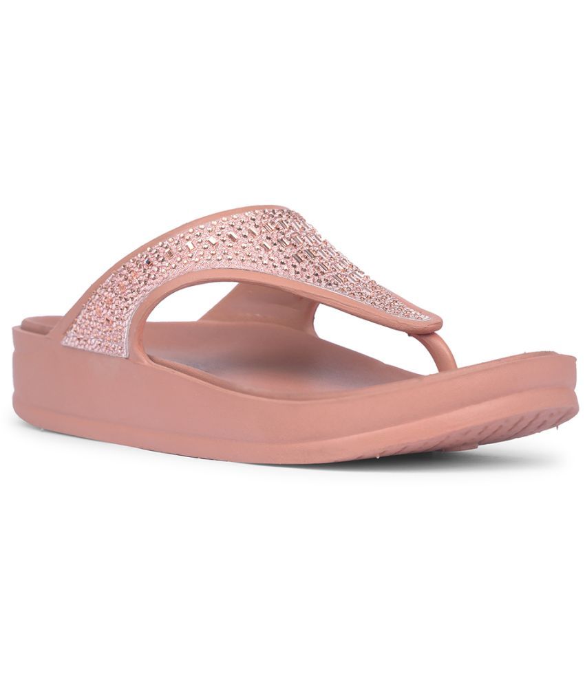     			Bata Pink Women's Flats