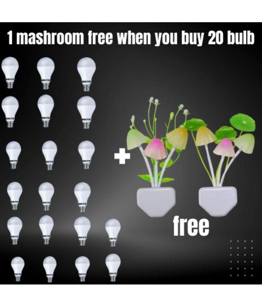     			Brite 9W Cool Day Light LED Bulb ( Single Pack )