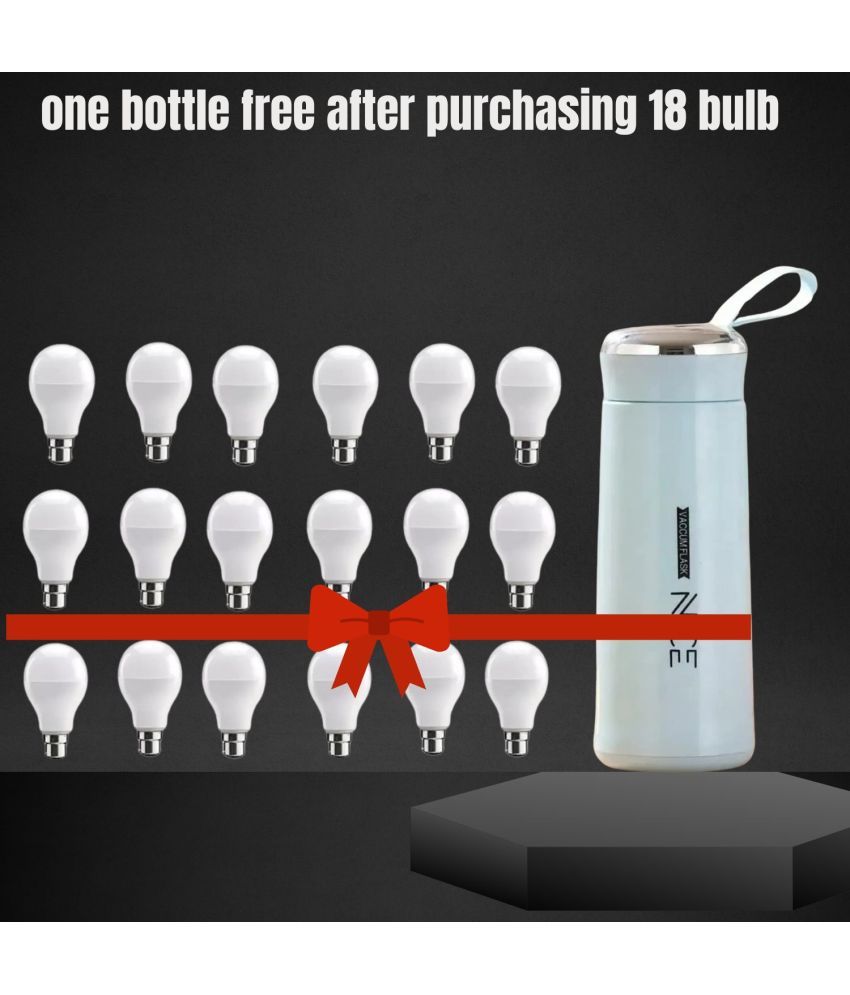     			Brite 9W Cool Day Light LED Bulb ( Pack of 20 )