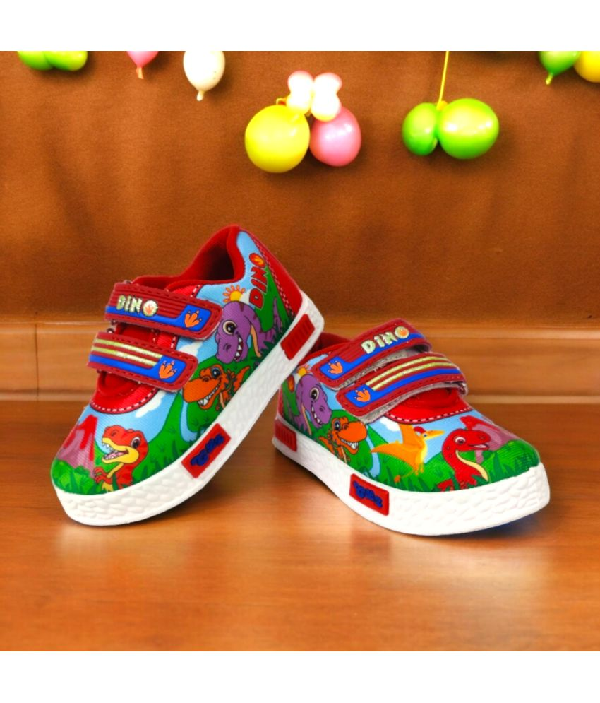     			COOLZ - Red Boy's Sneakers ( 1 Pair )