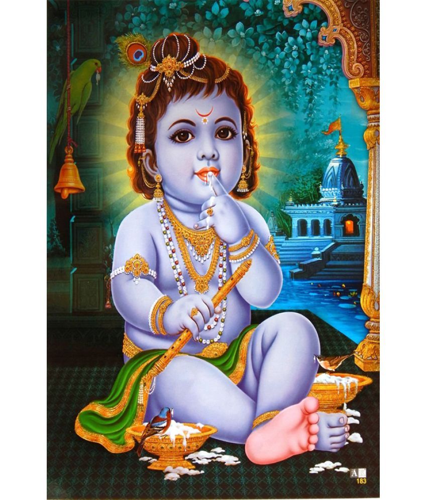     			Manas Religious Wallpaper ( 60 x 90 ) cm ( Pack of 1 )