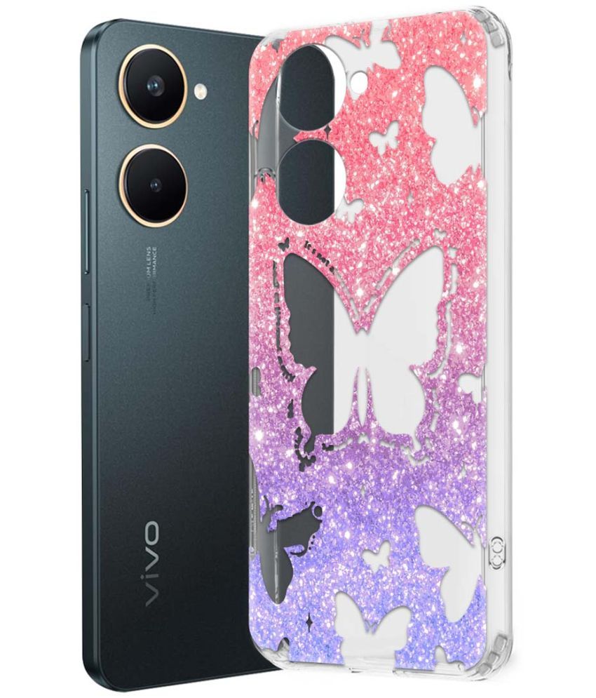     			NBOX Multicolor Printed Back Cover Silicon Compatible For Vivo Y03 ( Pack of 1 )