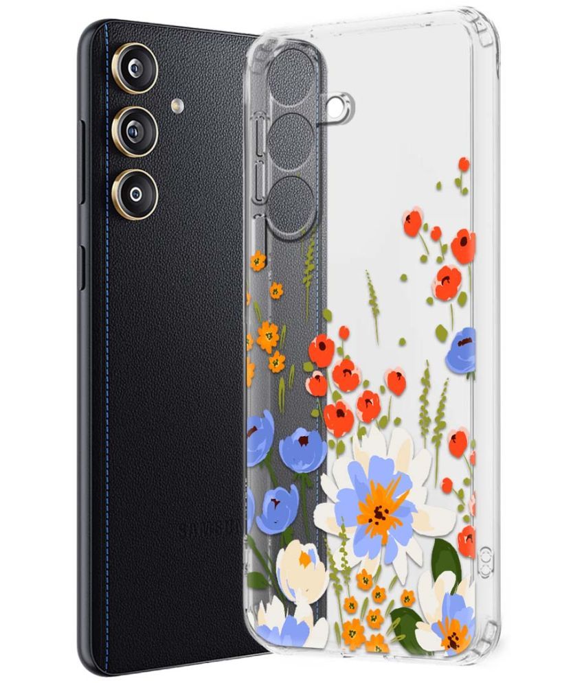     			NBOX Multicolor Printed Back Cover Silicon Compatible For Samsung Galaxy F55 5G ( Pack of 1 )