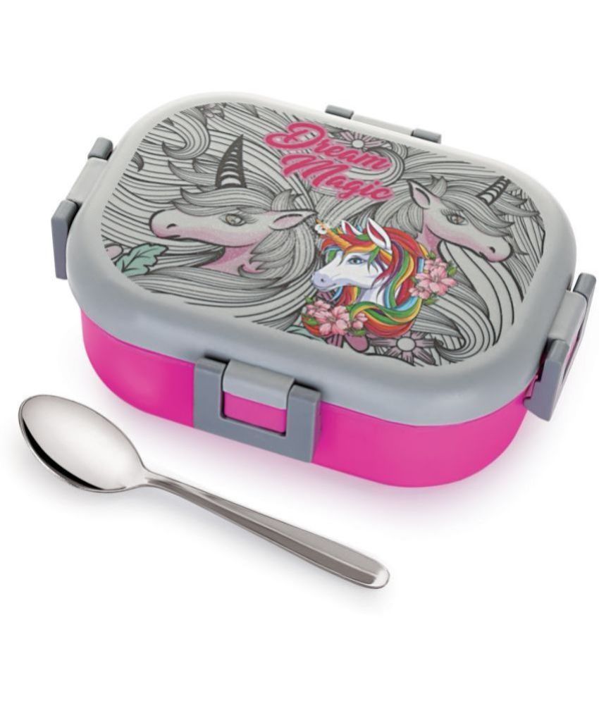     			Nelcon 1SET_ ORCHID SMALL_430ML Stainless Steel Insulated Lunch Box 2 - Container ( Pack of 1 )