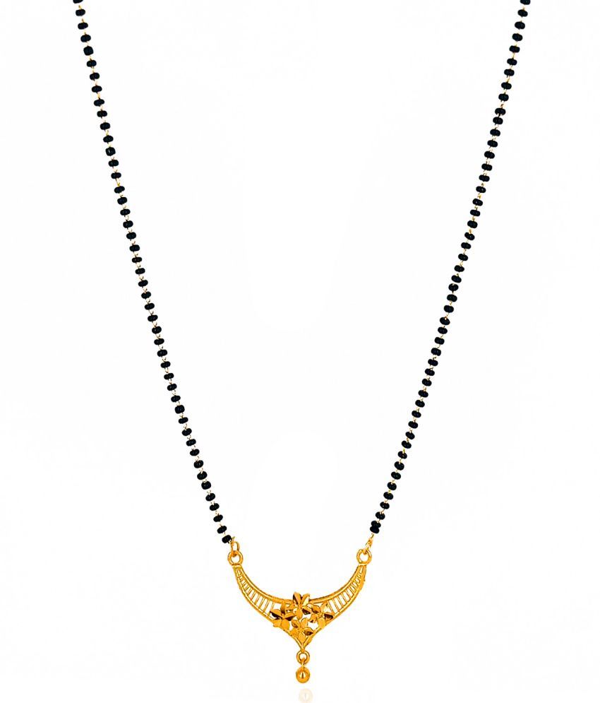     			shankhraj mall Golden Mangalsutra ( Pack of 1 )