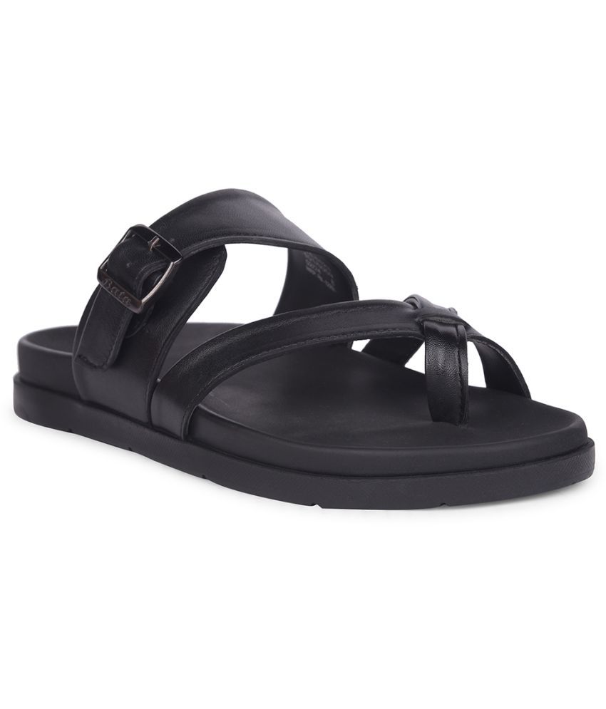     			Bata - Black Men's Sandals