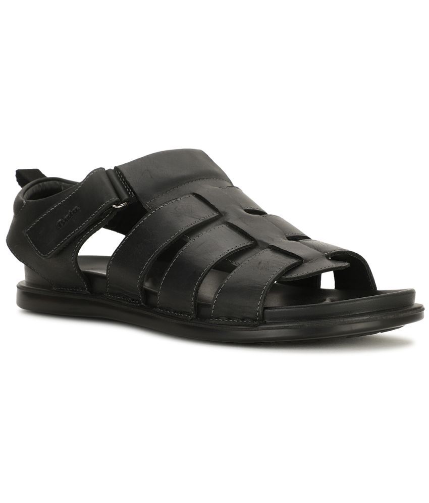     			Bata - Black Men's Sandals