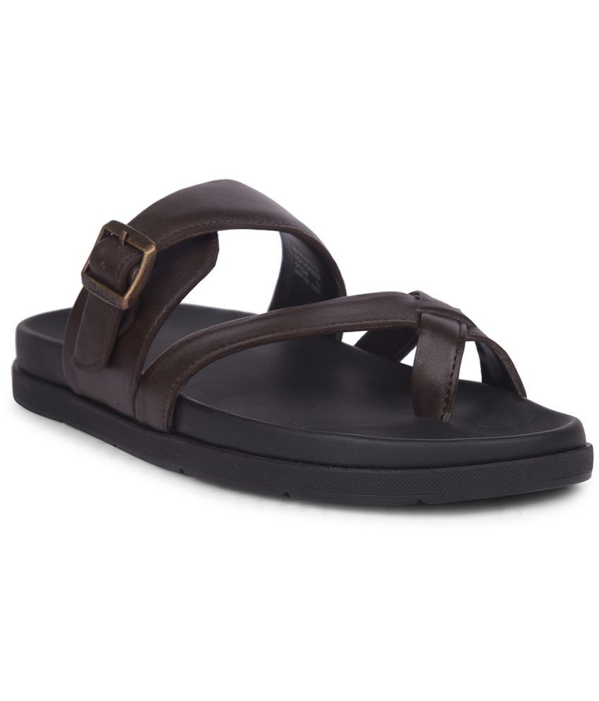     			Bata - Brown Men's Sandals