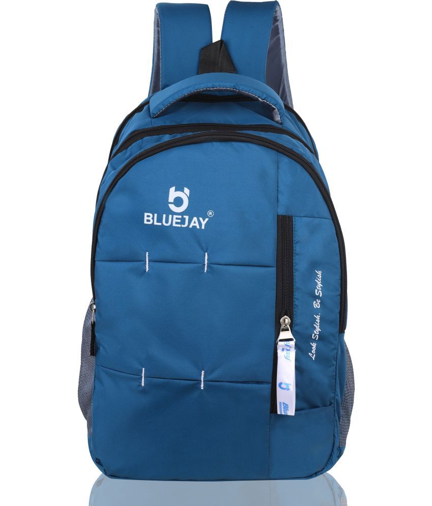     			Bluejay Blue Polyester Backpack ( 40 Ltrs )