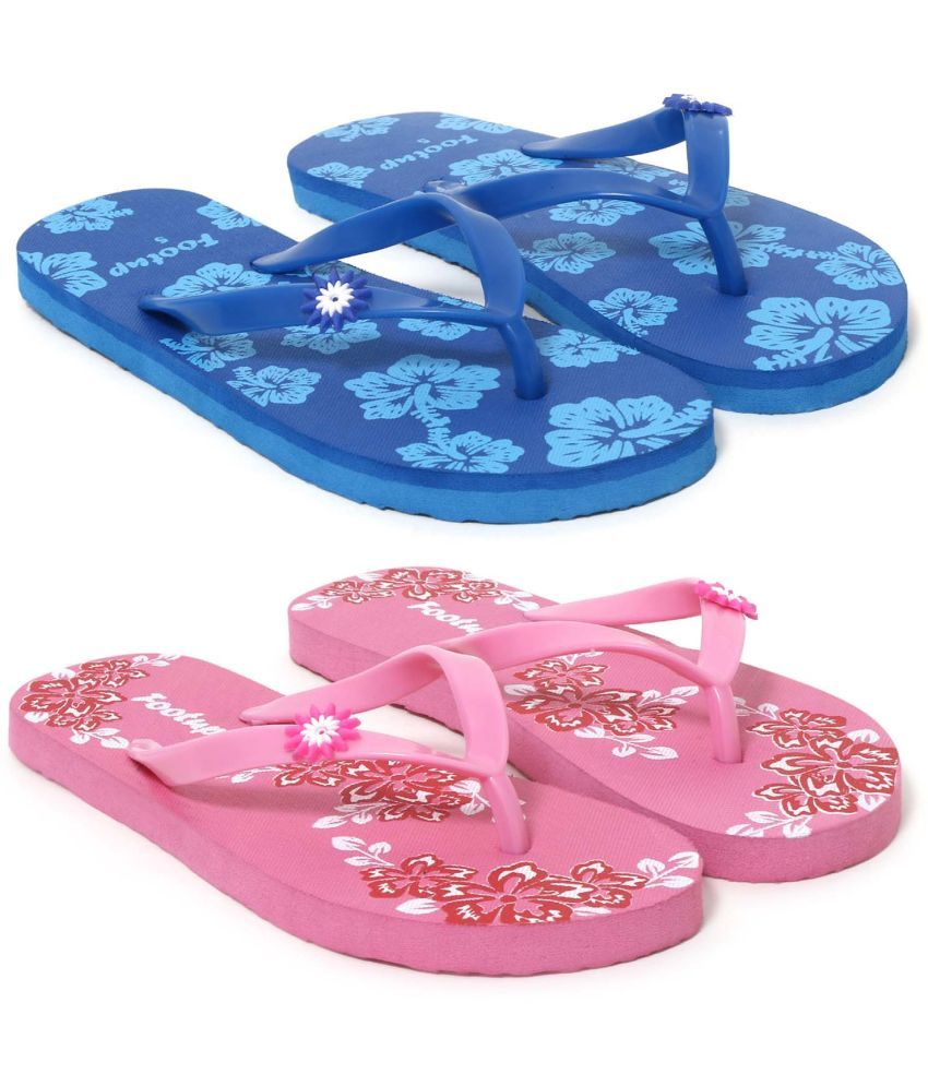     			Footup Pink Women's Flip Flop