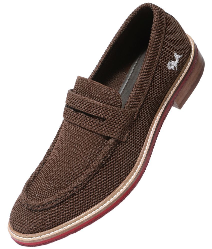     			Neemans Brown Men's Slip on