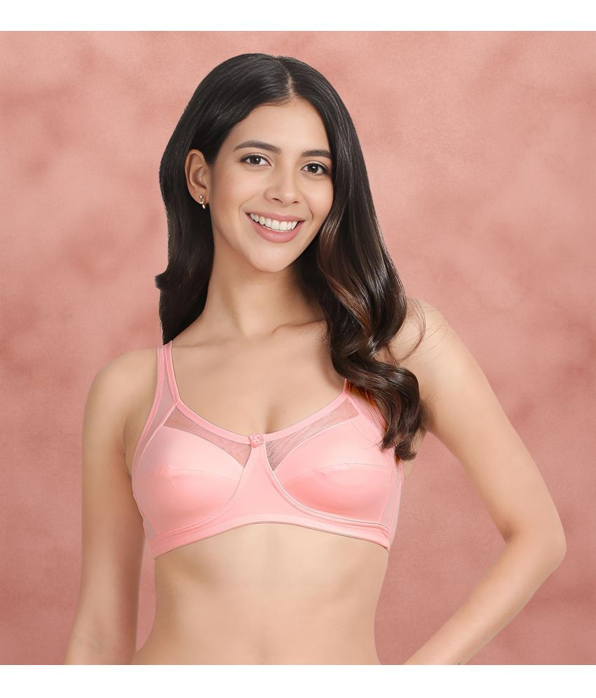     			Susie Pink Mesh Non Padded Women's Everyday Bra ( Pack of 1 )