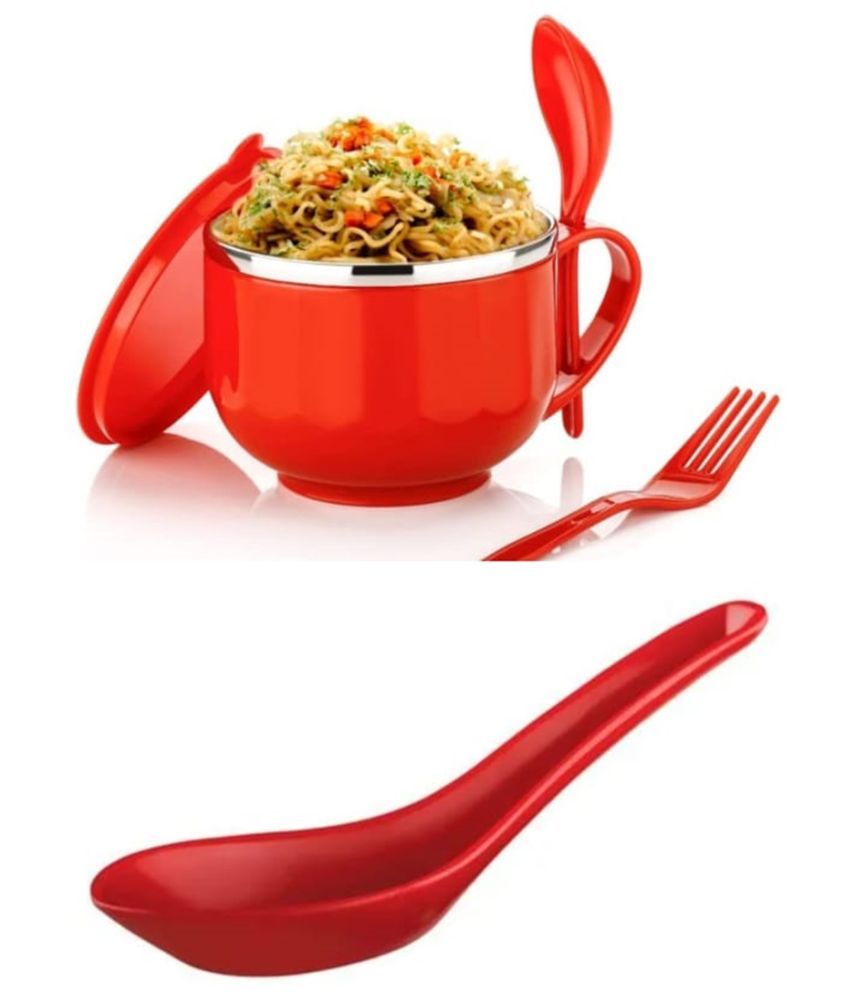     			ATIPRIYA Stainless Steel Soup Bowl 500 mL ( Set of 1 )