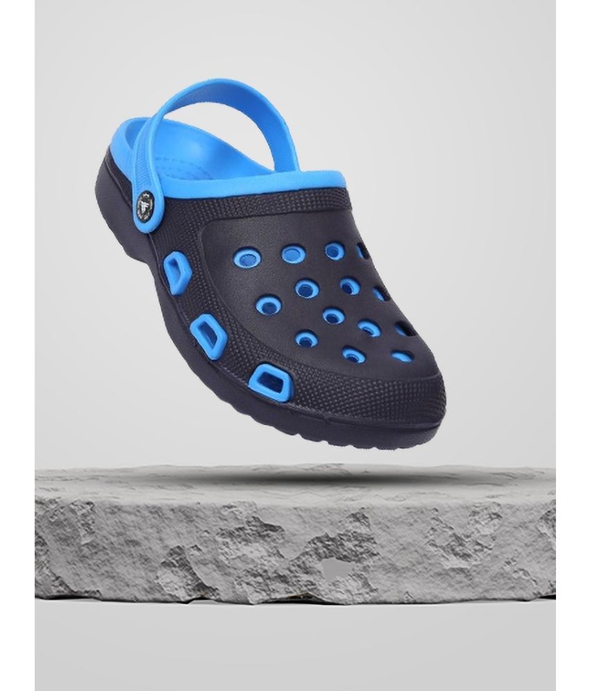     			Clymb - Blue Men's Clogs