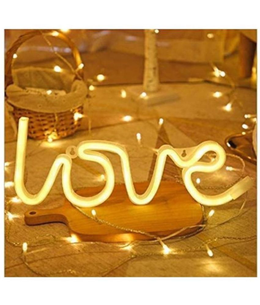     			Love Neon Sign-Neon Signs for Bedroom,Adapter Neon Light for Wall,led neon Light as Neon Wall Signs for Girls Love Light up Sign for Christmas Party Wedding Kids Room or Living Room, white