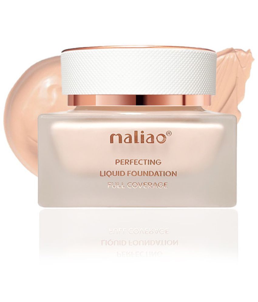     			Maliao Matte Cream For All Skin Types Skin Ivory Foundation Pack of 1