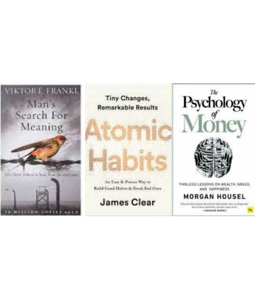     			Man's Search For Meaning + Atomic Habits + The Psychology of Money