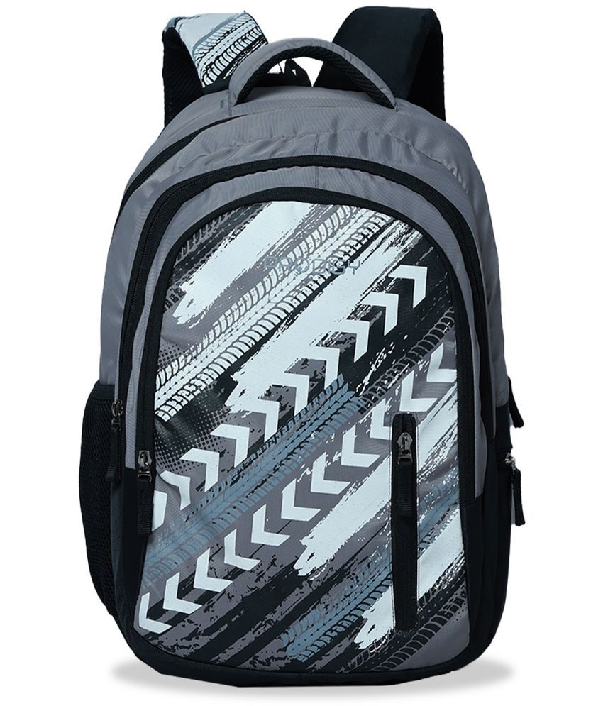     			Prodigy Grey Polyester Backpack ( 35 Ltrs )