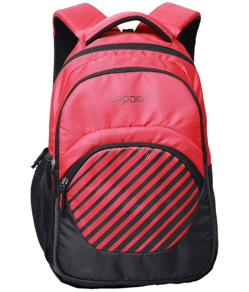     			Prodigy Red Polyester Backpack ( 28 Ltrs )