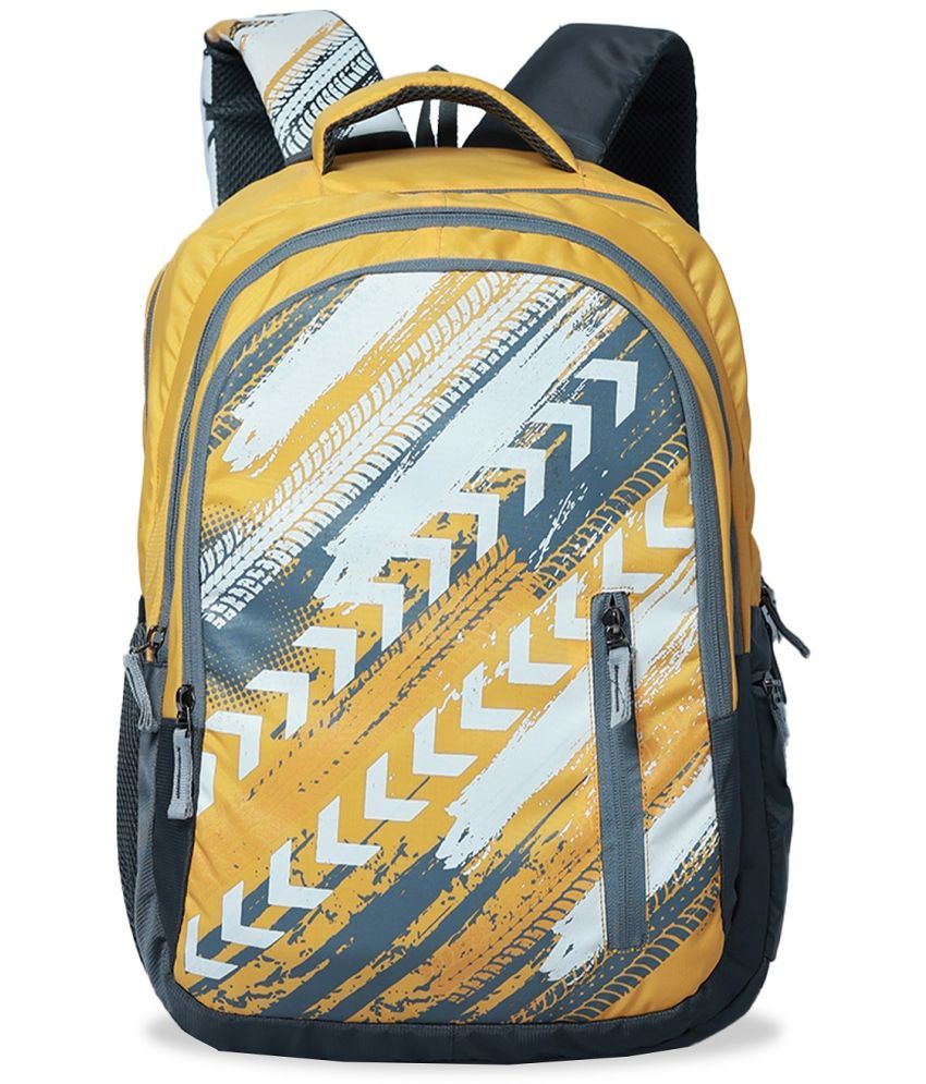     			Prodigy Yellow Polyester Backpack ( 35 Ltrs )