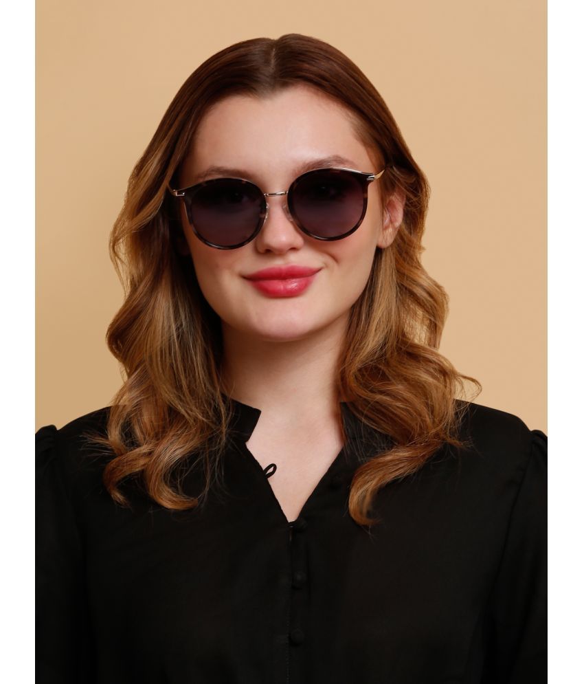     			Sunnies Black Round Sunglasses ( Pack of 1 )