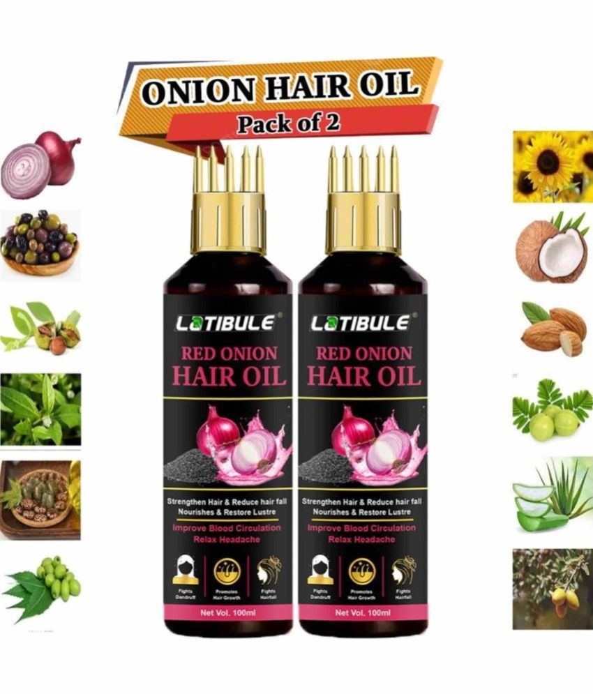     			Latibule Anti Dandruff Onion Oil 100 ml ( Pack of 2 )