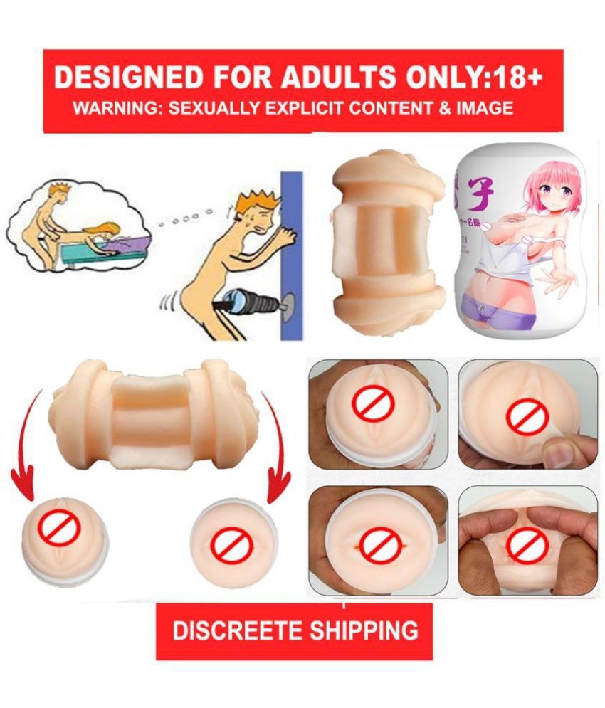     			Yumeko 2-In-1 Anime Masturbation Cup- Vagina + Mouth | Reusable Cup for On-the-Go Pleasure