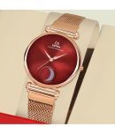 Septem Rose Gold Stainless Steel Analog Womens Watch