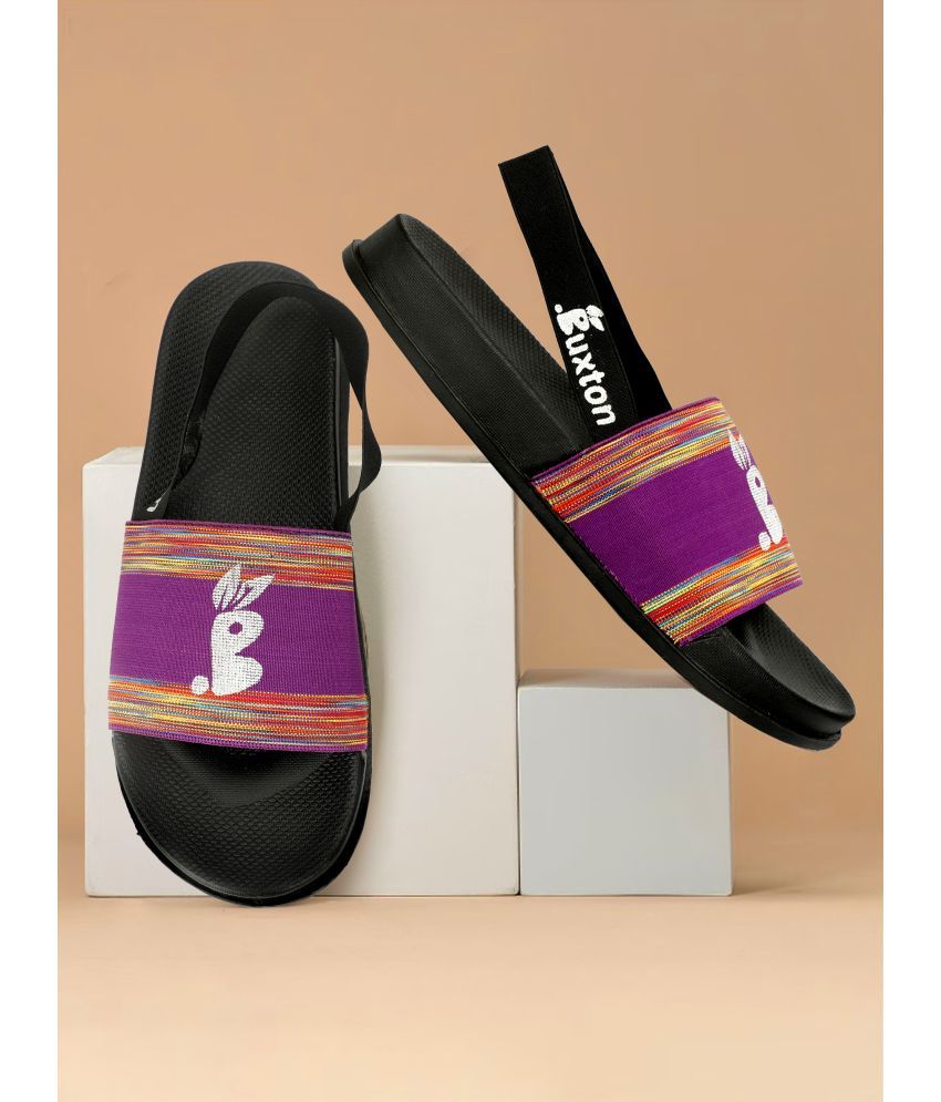     			Buxton - Purple Men's Floater Sandals