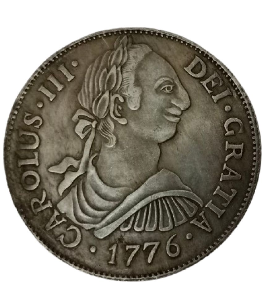     			Extremely Rare Spain 8 Reales - "Carolus" Charles III 1772-1789 Modern Coin - Hard to Find