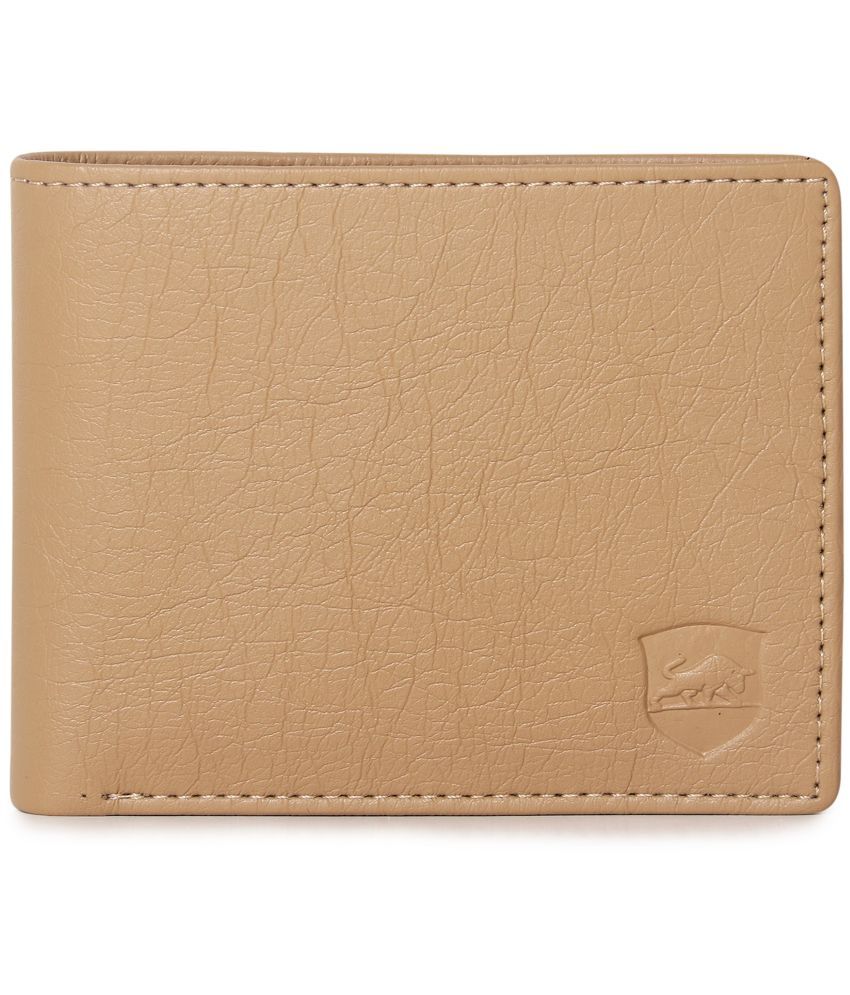     			samtroh Beige PU Men's Regular Wallet ( Pack of 1 )