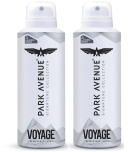 Park Avenue Voyage Deodorant Spray,150Ml Each Deodorant Spray for Men,Women,Unisex 300 ml ( Pack of 2 )