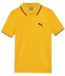 Puma Yellow Cotton Boy's Polo T-Shirt ( Pack of 1 )