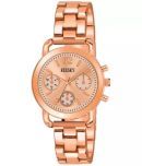 REESKY Rose Gold Metal Analog Womens Watch