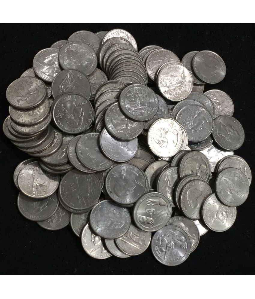     			AMERICA (20 PCS LOTT) MIX VARIETY COMMEMORATIVE QUARTER DOLLAR