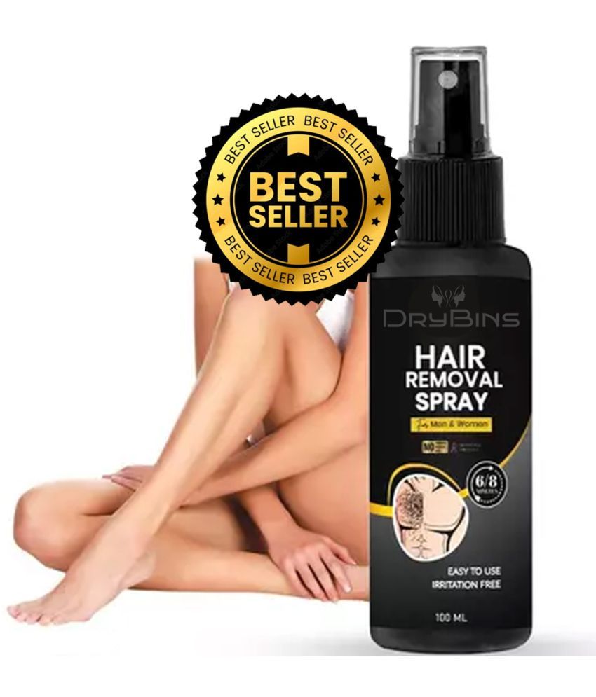     			Drybins Natural Hair Removal Spray for Men 100 ( Pack of 1 )