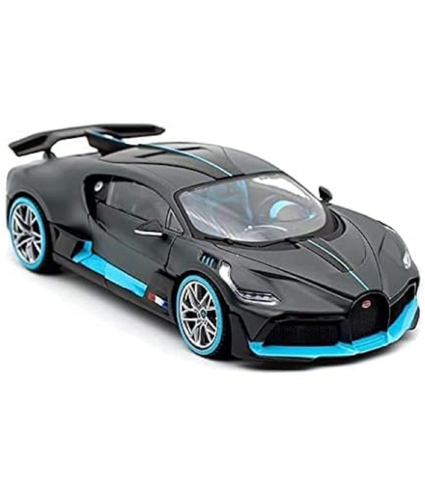     			FEDIFU  Bugatti Divo Diecast Metal Pullback Toy Car With Openable Doors & Light, Music Boys Car For Kids Best Toys Gifts Toys For Kids,Multicolor