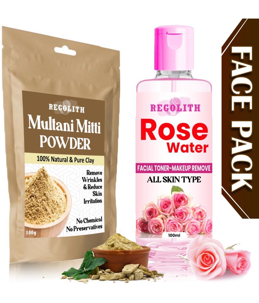     			Natural Care From  100% Pure Multani Mitti Powder & Rose Water