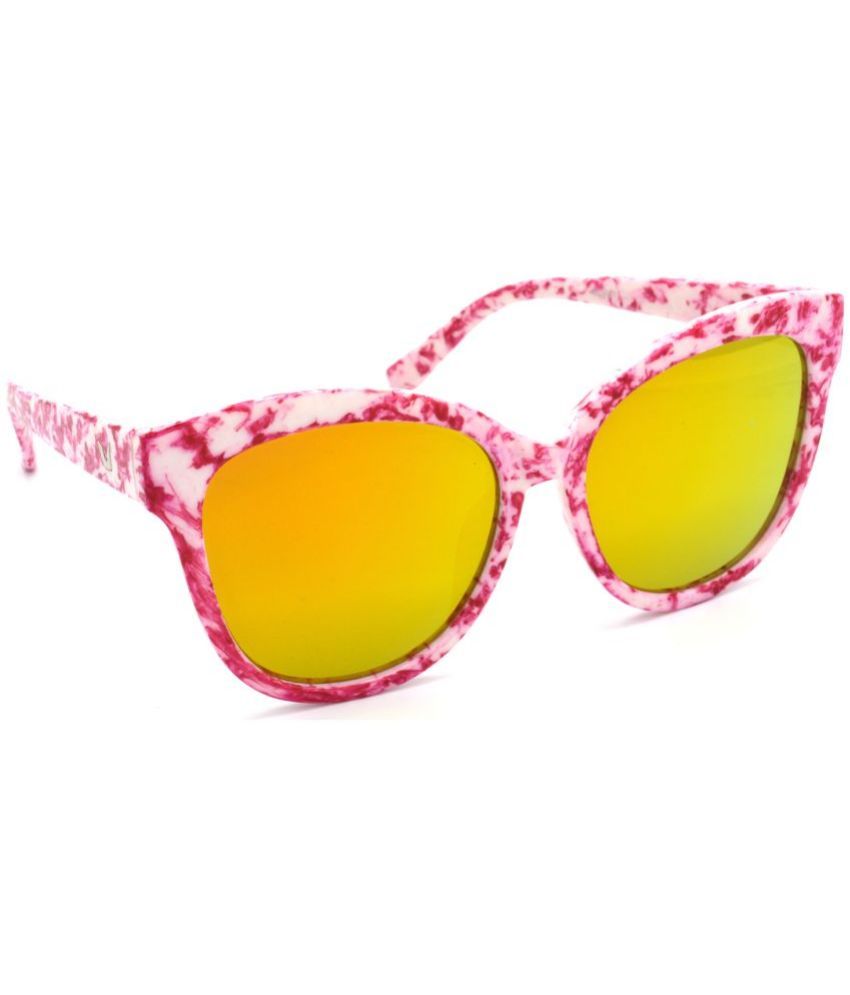     			RED LEAF White Round Sunglasses ( Pack of 1 )