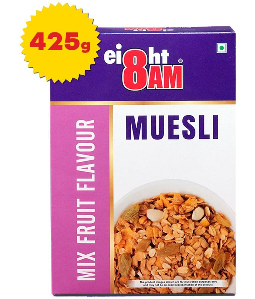     			8 AM Mix Fruit Muesli 425 gm