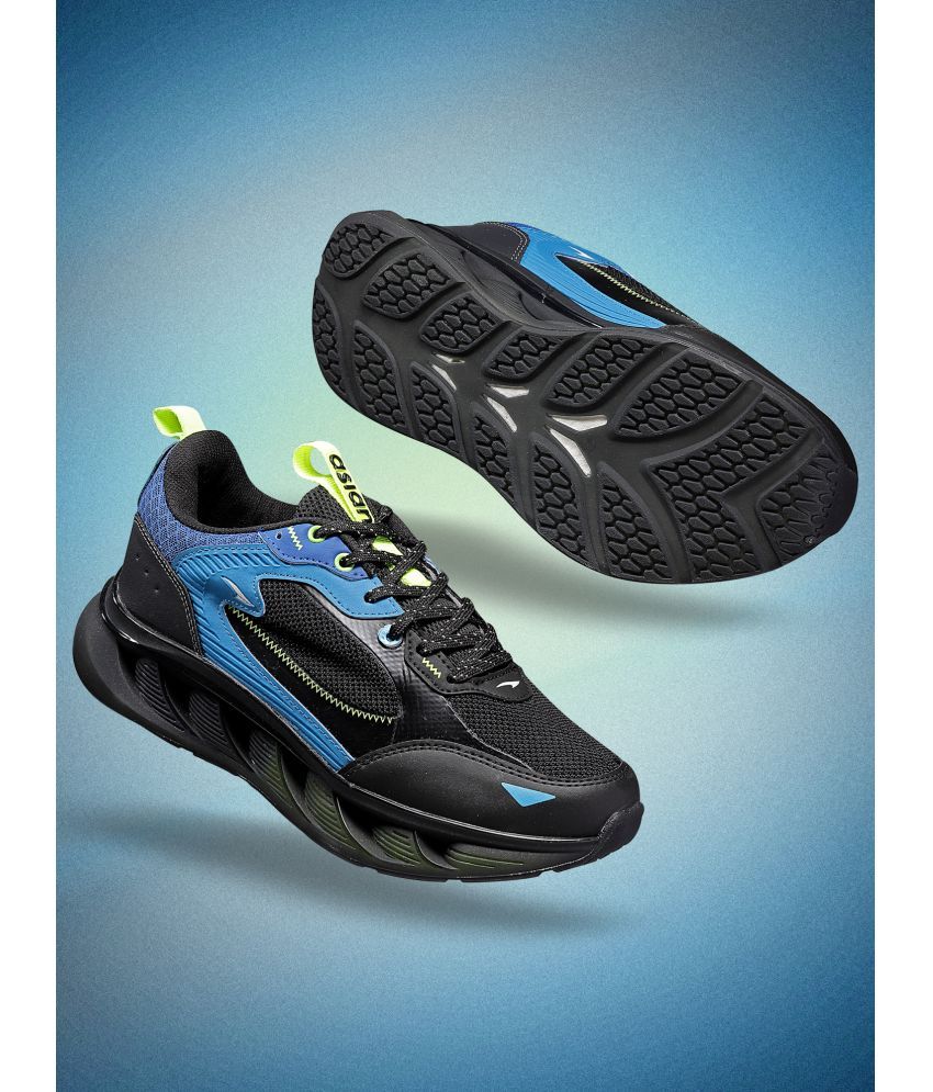     			ASIAN ULTRON-01 Black Men's Sports Running Shoes