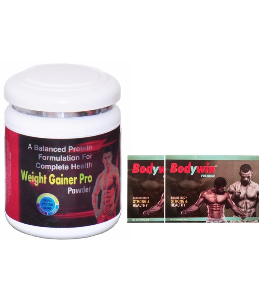     			Dr. Chopra Win Trust BodyWin Preimum Capsule 20no.s & Rikhi Weight Gainer Pro 300 gm Chocolate